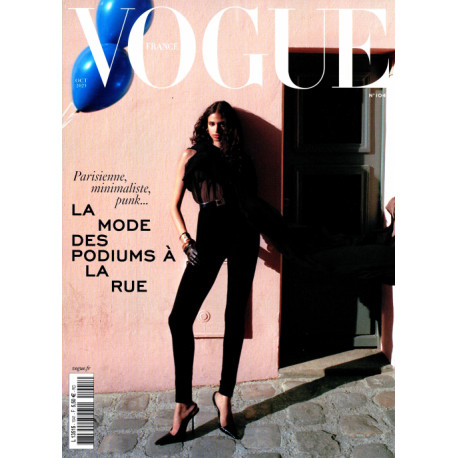 Vogue Magazie Cover Art - Impression d'affiche minimaliste