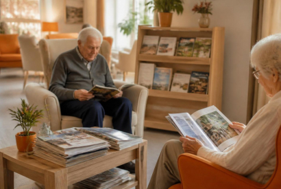 Cr&eacute;er des moments de d&eacute;tente en EHPAD gr&acirc;ce &agrave; la lecture